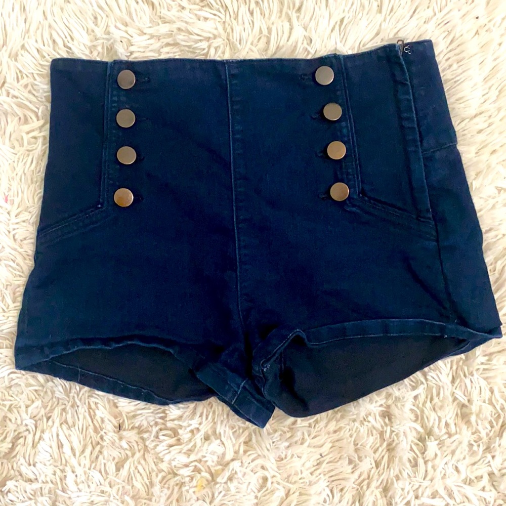 Forever 21 Premium Denim high waisted shorts.